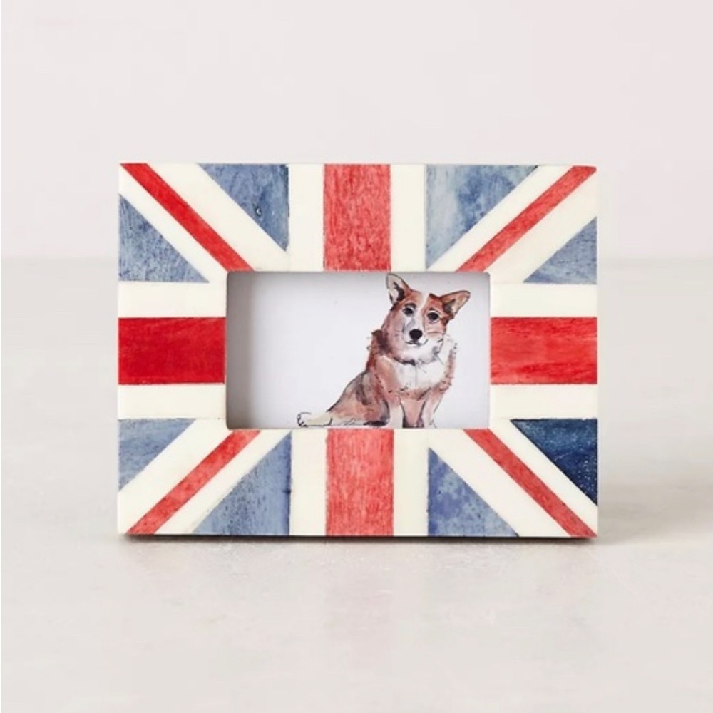 NWOT Anthropologie Union Jack Frame